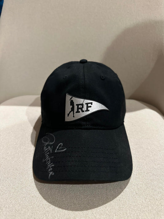 Red Flag Golfer 1st Edition Signed Hat - Black